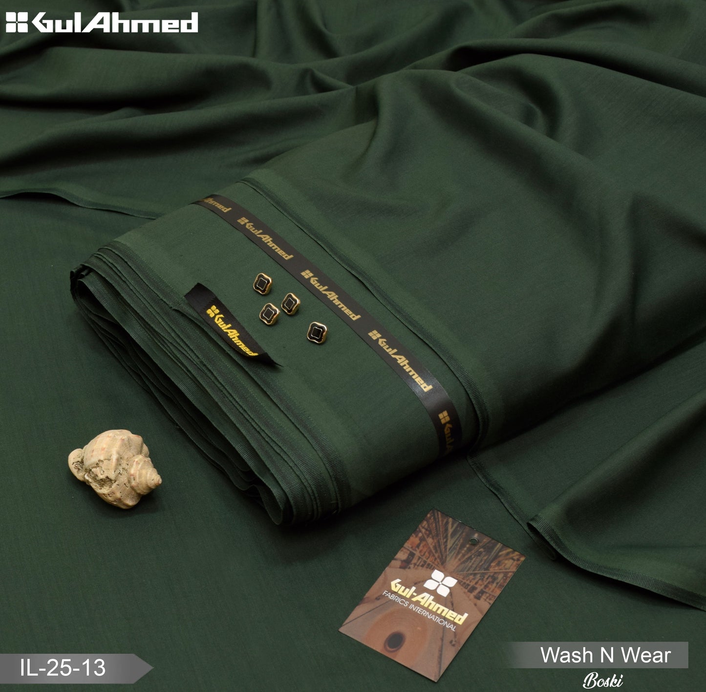 Gul Ahmed Wash n Wear - Palm leaf - IL-13
