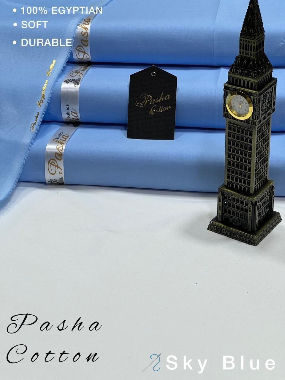 Pasha Soft Cotton - Sky Blue