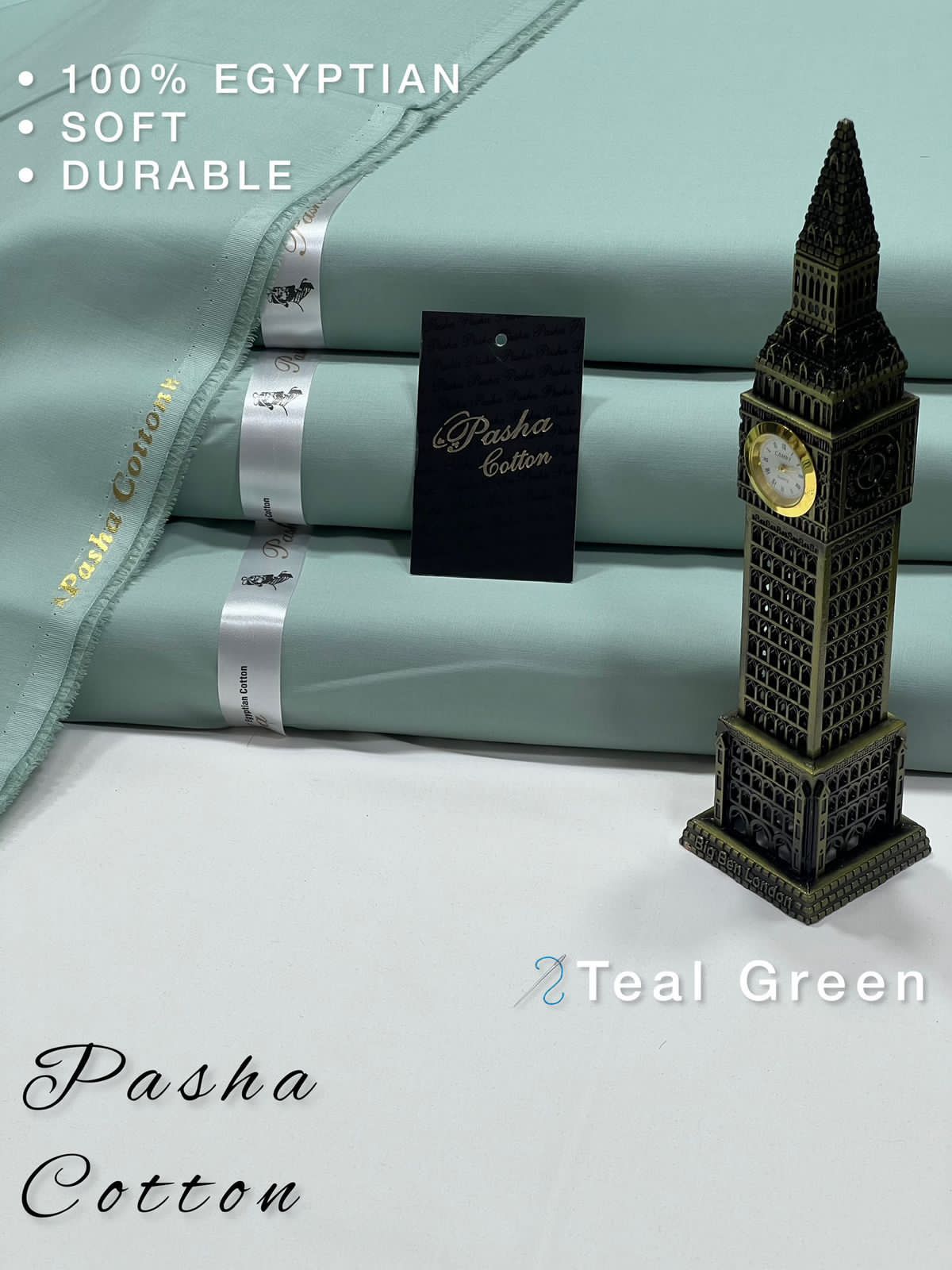 Pasha Soft Cotton - Teal Green