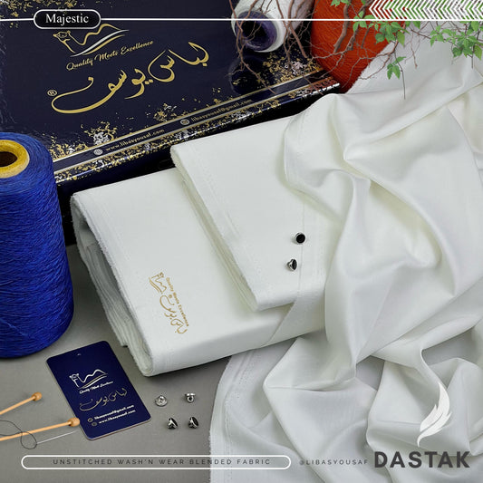 Libas e Yousaf Dastak Wash n Wear - Majestic