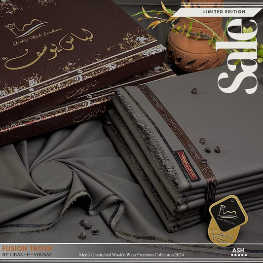 Libas e Yousaf Wash n Wear - Ash