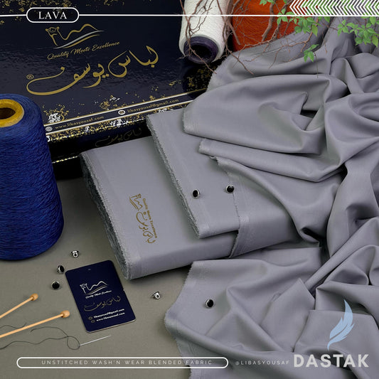 Libas e Yousaf Dastak Wash n Wear - Lava