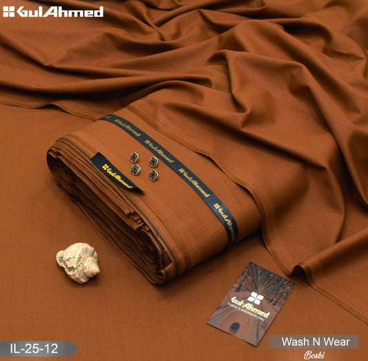 Gul Ahmed Wash n Wear -  Sepia - IL-12